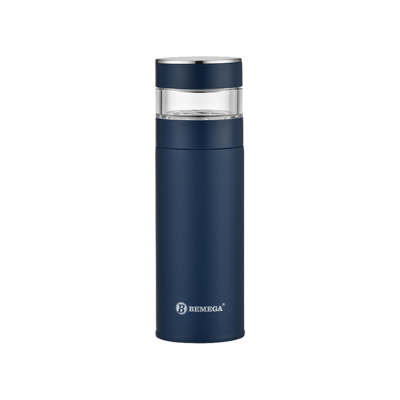 BMG-400PB Tea Infuser Thermos Insulated Vacuum Mug