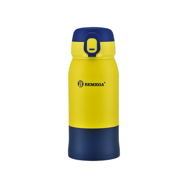 BMG-7222 One Touch Open Stainless Steel Vacuum Mug