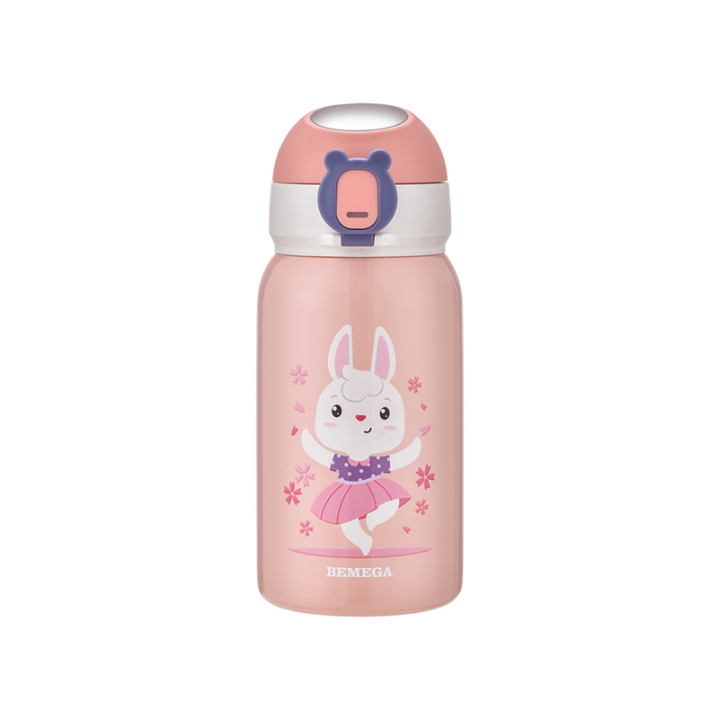 BMG-7413 Cartoon Design Stainless Steel Water Bottle for Kids