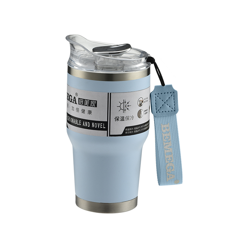 BMG-8606 Portable Double-layer Insulated Coffee Cup